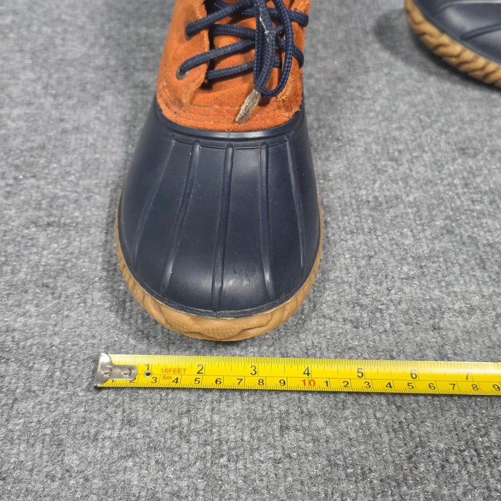 LaCrosse Polartec Lined Duck Boots Mens 10 Made in USA Suede Rubber Waterproof